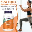 Now Foods, Magnesium Citrate, 200mg Magnesio, 100 Tabletas veganas, Probado en Laboratorio, Vegetariano, Sin Gluten, Sin Soja, No GMO Embalaje Deteriorado (Cad: 31 10 2027) For Discount