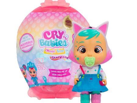 BEBÉS LLORONES LÁGRIMAS MÁGICAS Storyland Dress Me Up - Muñeca Sorpresa coleccionable con Ropa a vestir y Accesorios, Juguete para niñas y niños +3 Años Embalaje Deteriorado For Sale