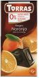 Tableta de chocolate negro con naranja sin azúcar y sin gluten (Cad: 23 03 2024) Sale