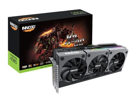 Tarjeta gráfica Inno3D GeForce RTX 4080 X3 OC 16GB GDDR6X Online Sale