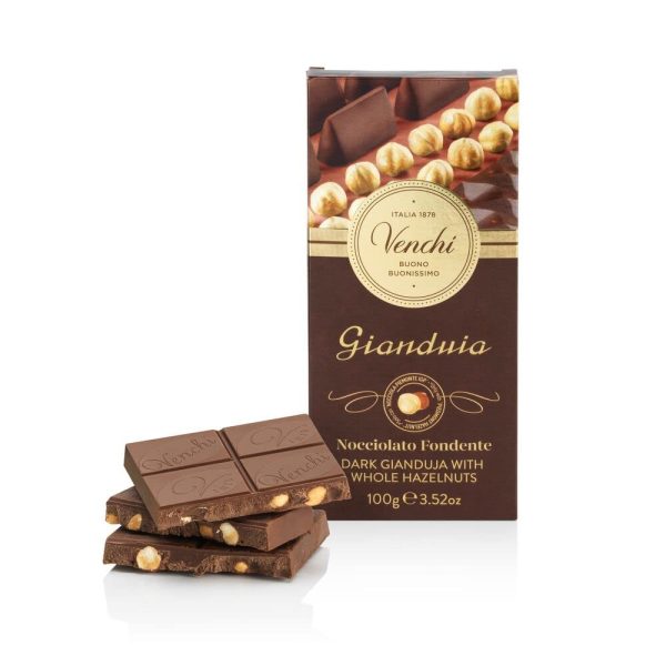 Tableta de Chocolate con Avellanas y Gianduja de Chocolate con Leche - Sin Gluten (Cad: 17 11 2023) on Sale