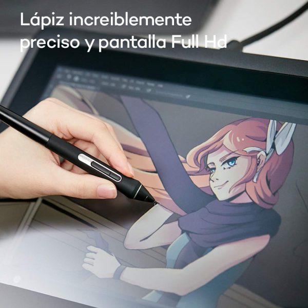 Wacom Cintiq 16 - Monitor Interactivo y bolígrafo Wacom Pen Pro 2, Pantalla LCD de 16  para diseño digital, Resolución Full HD, Compatible con Windows y OS, Negro Caja Abierta For Cheap