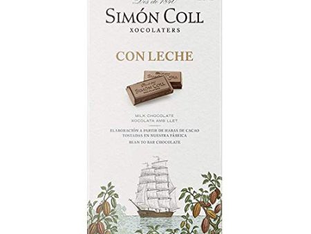 Simón Coll - Chocolate con Leche 32% Cacao Gourmet 85gr – Sin Gluten-(Cad:31 01 2025) Hot on Sale