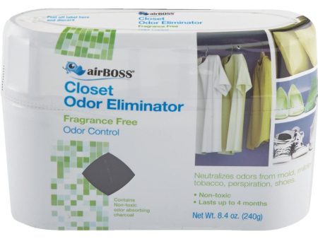 airBoss Up to 80 Cu. Ft. Coverage Charcoal Closet Freshener Online now