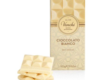 Tableta de Chocolate Blanco Venchi, 100 g - Dulce y Cremosa - Sin Gluten (Cad: 02 12 2024) Supply