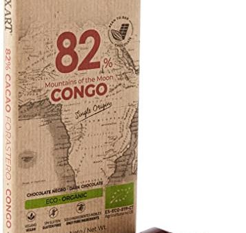 Blanxart Tableta de Chocolate Negro Ecológico - Congo 82% Cacao 1 Unidad 125 g (Cad: 07 02 2025) Hot on Sale