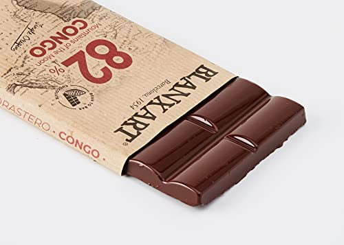 Blanxart Tableta de Chocolate Negro Ecológico - Congo 82% Cacao 1 Unidad 125 g (Cad: 08 02 2025) Sale