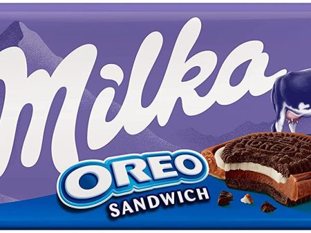 Tableta de Chocolate Milka Oreo con Leche de los Alpes y Crema de Vainilla 92g (Cad: 02 11 2023) For Cheap