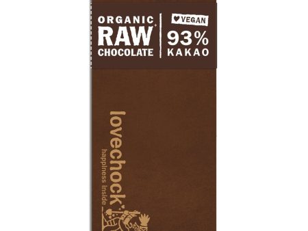 Tableta de Chocolate vegano LoveChock puro al 93% 560 g (Cad: 26 03 2024) Online Hot Sale