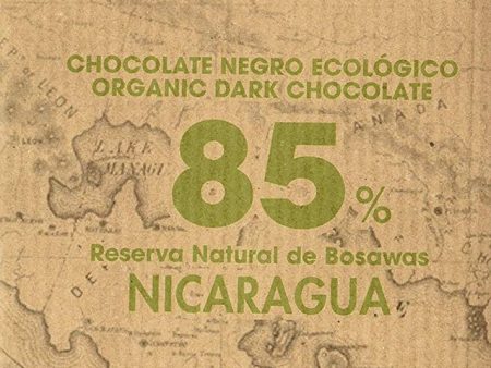 Blanxart Tableta de Chocolate Negro Ecológico - Nicaragua 85% Cacao 1 Unidad 125 g (Cad: 06 02 2025) For Discount