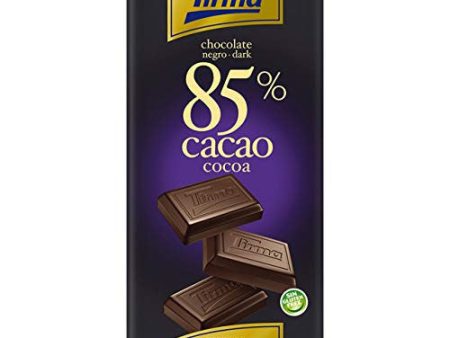 Tirma Chocolate Negro 85% Cacao - 125 g (Cad: 31 08 2024) Online Hot Sale