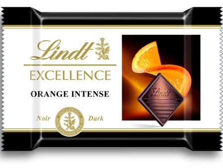 Caja de mini tabletas de chocolate Lindt Mini Excellence, 200 tabletas individuales, chocolate negro con naranja, chocolate puro, chocolate negro aromático, extrafino, cacao con toque a naranja, 1,1kg (Cad: 31 01 2024) Supply