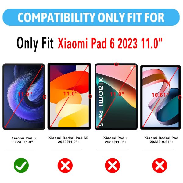 Protector de Pantalla XunyLyee para Xiaomi Pad 6 2023, Cristal Templado Film para Xiaomi Pad 6 Pro (11 Pulgadas) Embalaje Deteriorado Sale