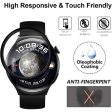 1Pc 3D PET Screen Protector for Huawei Watch 4 , Black Edge HD Clarity Watch Screen Film Online Sale