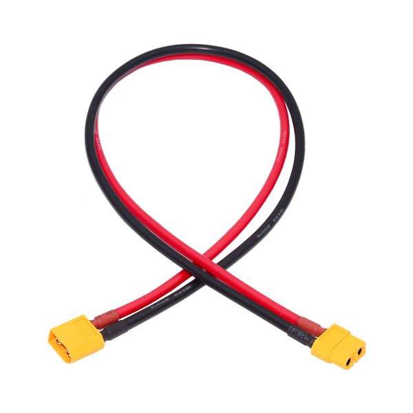 PW-052-MF XT60 0.5m 12AWG Male to Female Extension Cable Connector for RC Battery Portable Power Station Hot on Sale