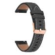 Watch Band for Garmin Venu   Sq   Sq 2   2 Plus , 20mm Genuine Cow Leather Strap with Rose Gold Buckle Online Hot Sale