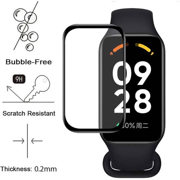 1Pc For Xiaomi Redmi Band 2 Screen Protector PET+PPT 3D Anti-Scratch Bubble Free HD Film Hot on Sale