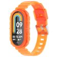 For Xiaomi Smart Band 8 Wrist Band Transparent Silicone Watch Strap with Integrated Watch Case on Sale