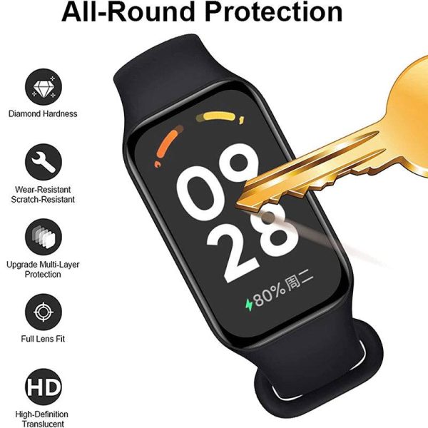 1Pc For Xiaomi Redmi Band 2 Screen Protector PET+PPT 3D Anti-Scratch Bubble Free HD Film Hot on Sale