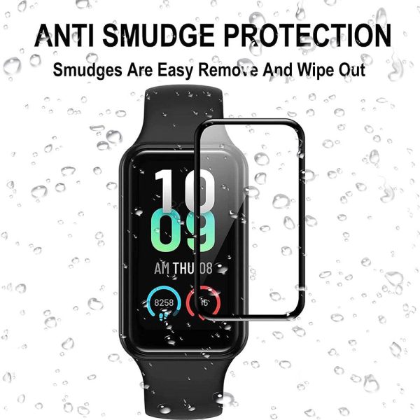 For Huami Amazfit Band 7 1Pc 3D Watch Screen Protector Black Edge PET+PPT Anti-scratch Film Sale