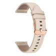 Watch Band for Garmin Venu   Sq   Sq 2   2 Plus , 20mm Genuine Cow Leather Strap with Rose Gold Buckle Online Hot Sale