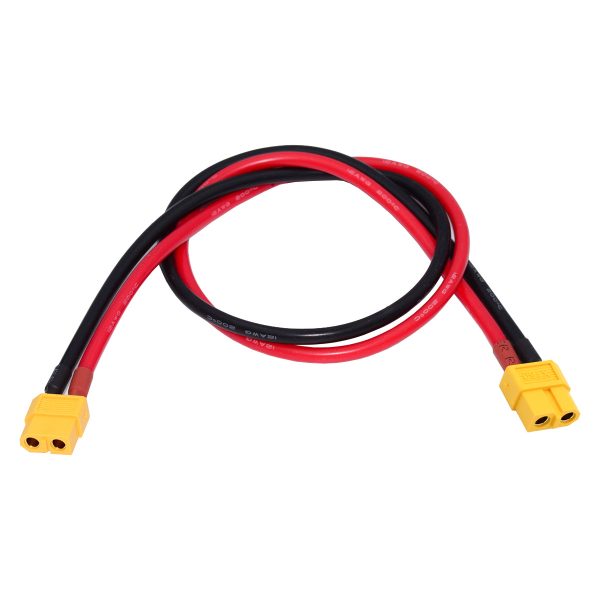 PW-052-FF XT60 0.5m Power Cable Female to Female 12AWG Extension Cord Connector for RC Battery Power Station Cheap