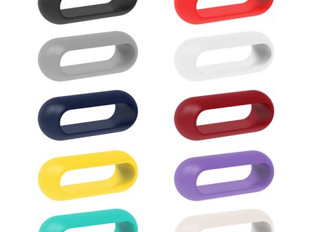 10Pcs For Xiaomi Smart Band 8 Pro Watch Strap Keeper Retaining Loop Watchband Fastener Ring (Mix Color) Supply