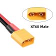 PW-052-MF XT60 0.5m 12AWG Male to Female Extension Cable Connector for RC Battery Portable Power Station Hot on Sale