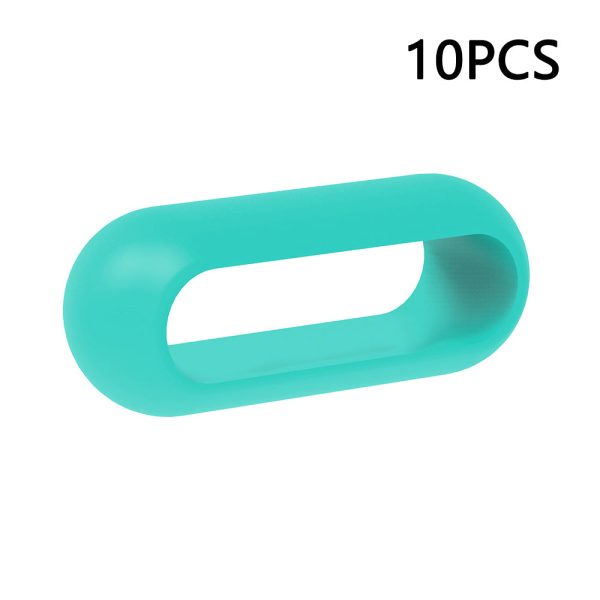 10Pcs For Xiaomi Smart Band 8 Pro Watch Band Silicone Holder Loop Watch Strap Fastener Ring Sale