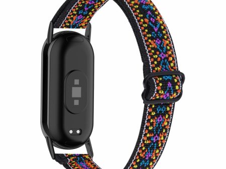 For Xiaomi Smart Band 8 Nylon Braided Watch Strap Quick Release Elastic Watch Band For Discount