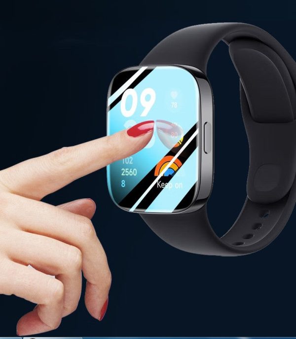 1Pc For Xiaomi Redmi Watch 3 Protective Film PET+PPT 3D Anti-Bubble Smartwatch Screen Protector Supply