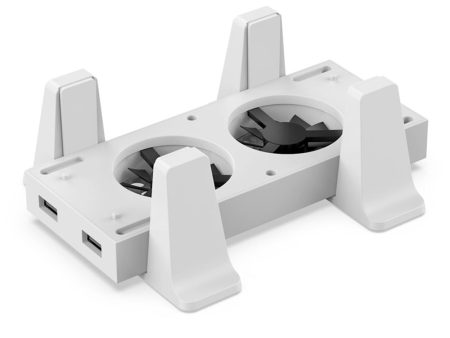 DOBE TYX-0658 For Xbox Series S Vertical Cooling Stand Holder Dual Cooling Fan Base Online