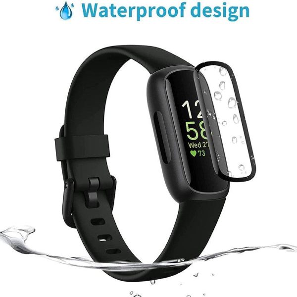 1Pc For Fitbit Inspire 3 Smartwatch Screen Protector High Definition Clear PET+PPT 3D Film Online Sale